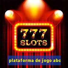 plataforma de jogo abc